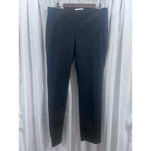 Chicos Brigitte Slim Leg Black Pull On Pants Womens Size 1.5 Regular Stretch